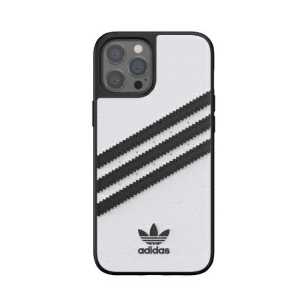 Чохол Adidas OR Moulded Case PU для iPhone 12 Pro Max White Black (42239) - зображення 2