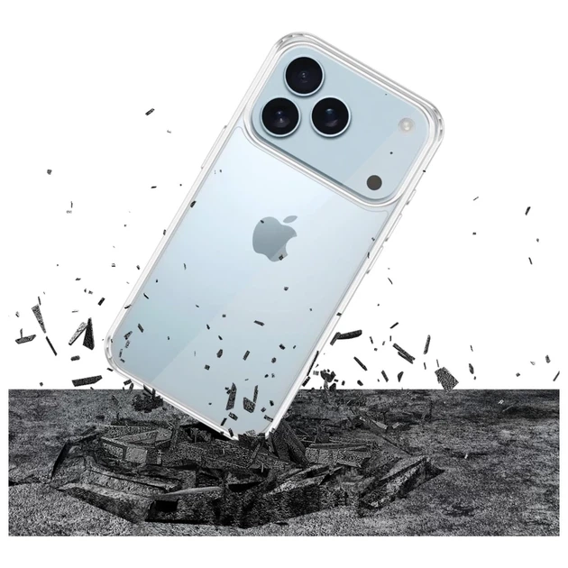 Чохол 3mk Armor Case для iPhone 17 Pro Max Transparent (5903108665025) - зображення 2