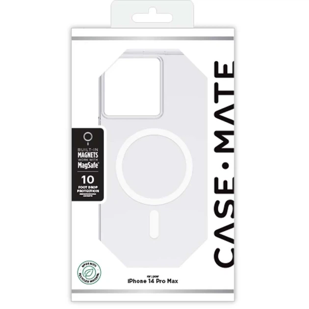Чохол Case-Mate Tough Clear для iPhone 14 Pro Max Clear with MagSafe (CM049416) - Фото 5 Чохол Case-Mate Tough Clear для iPhone 14 Pro Max Clear with MagSafe (CM049416) - зображення 5