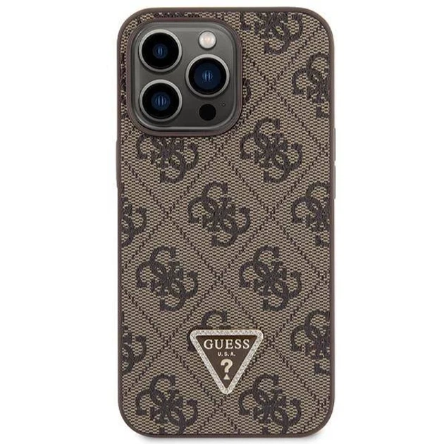 Чохол Guess Crossbody 4G Metal Logo для iPhone 13 Pro Brown (GUHCP13LP4TDSCPW) - зображення 2