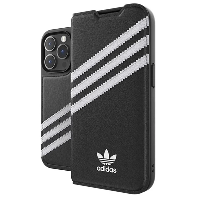 Чохол-книжка Adidas OR Booklet Case PU для iPhone 14 Pro Black White (50196) - зображення 8