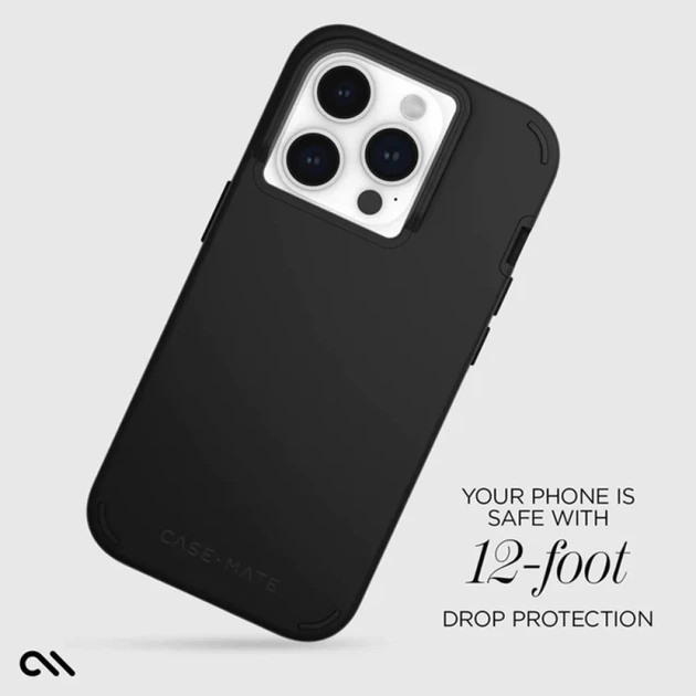 Чехол Case-Mate Tough Duo для iPhone 15 Pro Black (CM051442) - Фото 9 Чехол Case-Mate Tough Duo для iPhone 15 Pro Black (CM051442) - изображение 9