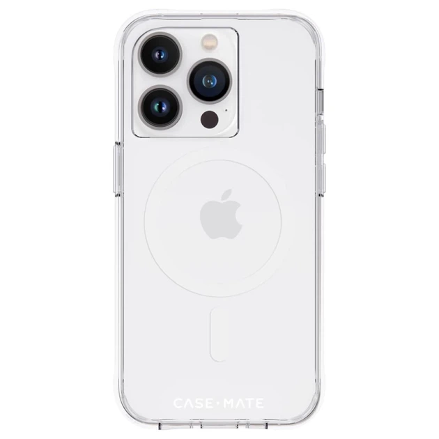 Чехол Case-Mate Tough Clear для iPhone 14 Pro Clear with MagSafe (CM049400) - Фото 1 Чехол Case-Mate Tough Clear для iPhone 14 Pro Clear with MagSafe (CM049400) - изображение 1