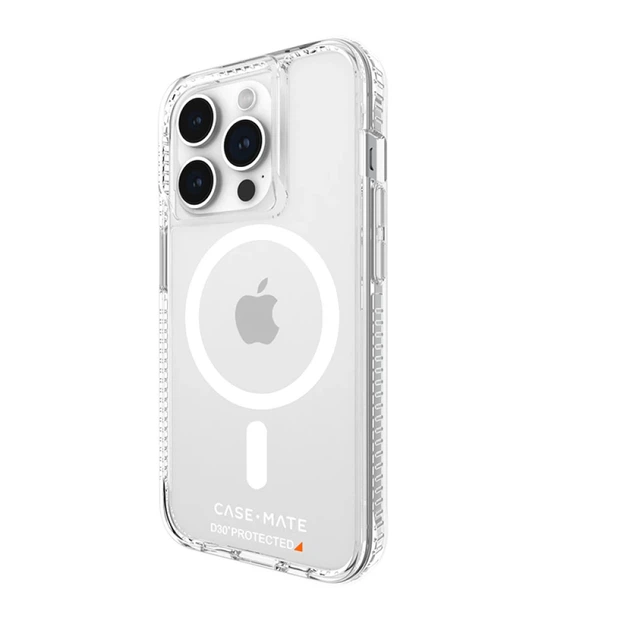 Чехол Case-Mate Ultra Tough D3O Clear для iPhone 15 Pro Clear with MagSafe (CM051486) - Фото 3 Чехол Case-Mate Ultra Tough D3O Clear для iPhone 15 Pro Clear with MagSafe (CM051486) - изображение 3