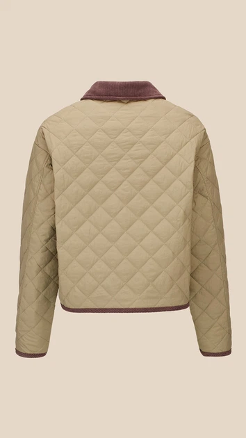 Куртка-рубашка однотонная женская LAWA WBC02488 M Хаки shop (2000999500473) - изображение 4