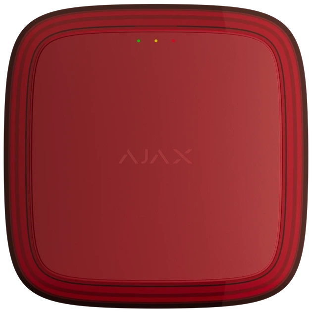 Извещатель пожарный световой Ajax EN54 FireProtect (VAD) Red - Фото 1 Извещатель пожарный световой Ajax EN54 FireProtect (VAD) Red - изображение 1