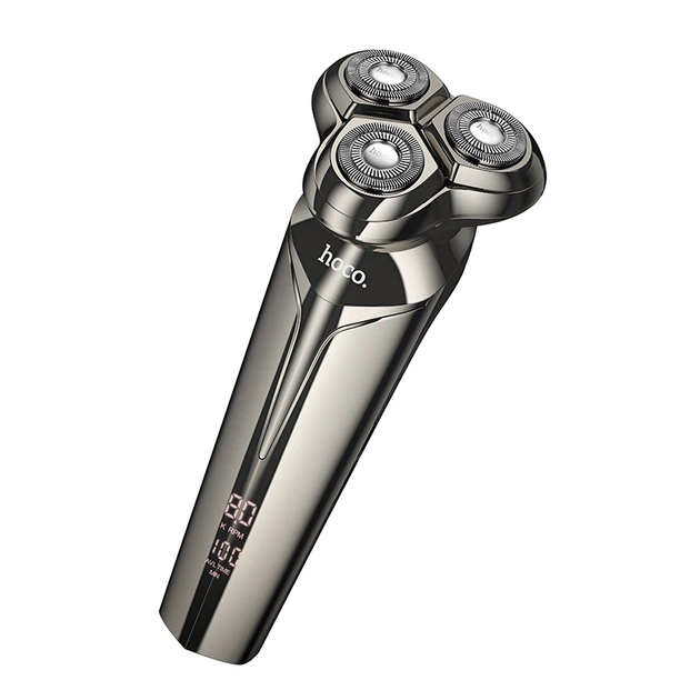 Електробритва HOCO HP39 600 mAh. Three-head shaver Metal Gray (6942007667463) - Фото 1 Електробритва HOCO HP39 600 mAh. Three-head shaver Metal Gray (6942007667463) - изображение 1