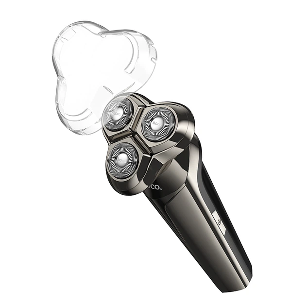 Электробритва HOCO HP39 600 mAh. Три-head shaver Metal Gray - изображение 4