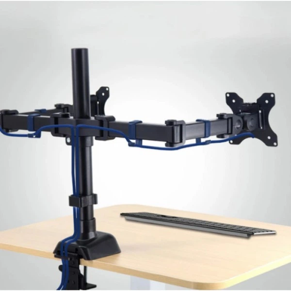 Крепление для двух мониторов настольный кронштейн 15"-30" UKC Z022 (134610) - изображение 9