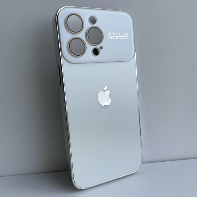 Чохол Auto Focus Matte для Apple iPhone 13 Pro Max , White - Фото 1 Чохол Auto Focus Matte для Apple iPhone 13 Pro Max , White - зображення 1