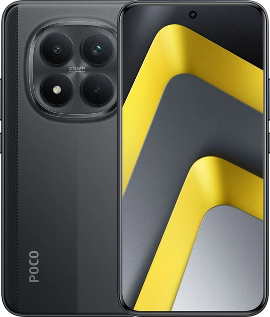 Смартфон POCO M8 Pro 5G 8/256 GB Black (with charger) (Global Version) - Фото 1 Смартфон POCO M8 Pro 5G 8/256 GB Black (with charger) (Global Version) - зображення 1