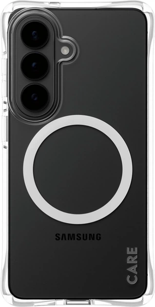 Etui CARE by PanzerGlass Samba Qi do Samsung Galaxy S26 Transparent (CR68116) - obraz 3