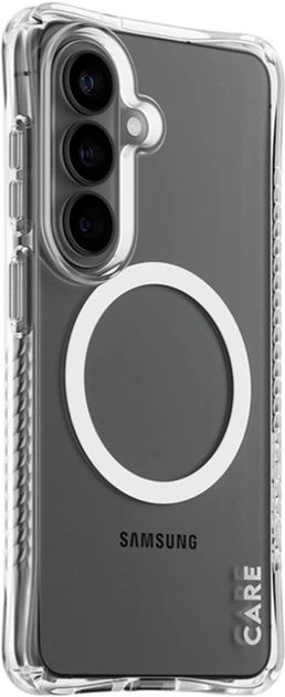 Etui CARE by PanzerGlass Samba Qi do Samsung Galaxy S26 Transparent (CR68116) - obraz 4