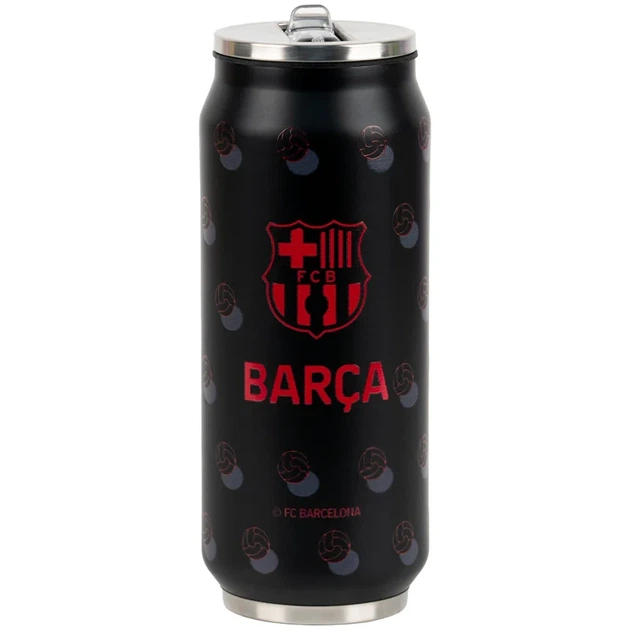 Термочашка с трубочкой Kite FC Barcelona 500мл (BC25-1264) - Фото 1 Термочашка с трубочкой Kite FC Barcelona 500мл (BC25-1264) - изображение 1