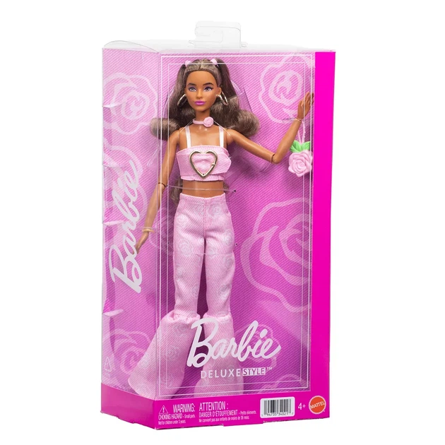Лялька Barbie Deluxe Style Трояндовий сет у барбікорі (JJN72) - Фото 1 Лялька Barbie Deluxe Style Трояндовий сет у барбікорі (JJN72) - зображення 1