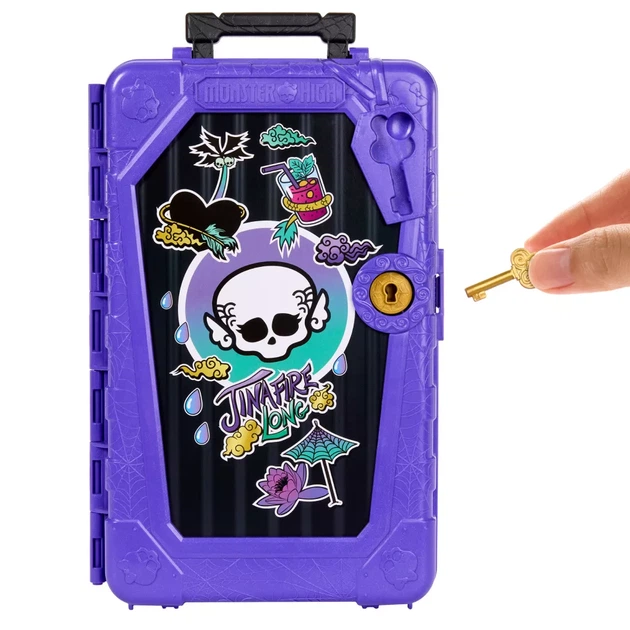 Кукла Monster High Кошмарные каникулы Страхо-секреты Джинифаер (JDR52) - Фото 10 Кукла Monster High Кошмарные каникулы Страхо-секреты Джинифаер (JDR52) - изображение 10
