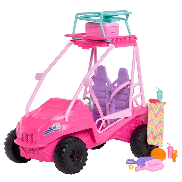 Игровой набор Barbie Таинственные приключения Пляжный багги (JFV68) - Фото 2 Игровой набор Barbie Таинственные приключения Пляжный багги (JFV68) - изображение 2