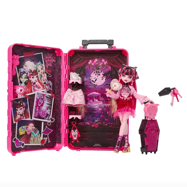 Кукла Monster High Кошмарные каникулы Страхо-секреты Дракулауры (JDR50) - изображение 7