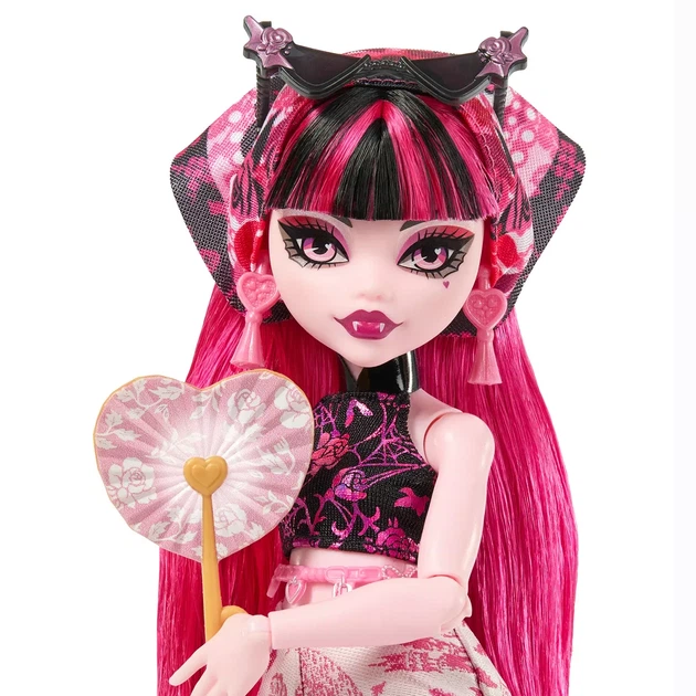 Кукла Monster High Кошмарные каникулы Страхо-секреты Дракулауры (JDR50) - изображение 8