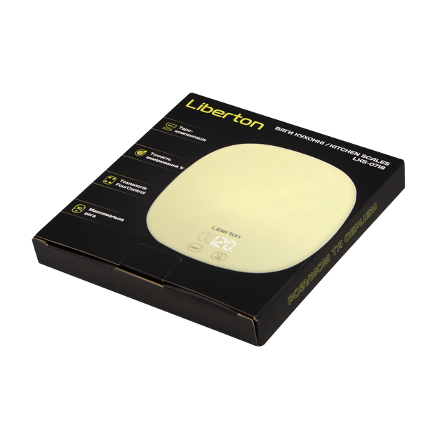 Весы кухонные LIBERTON LKS-0718 - изображение 2