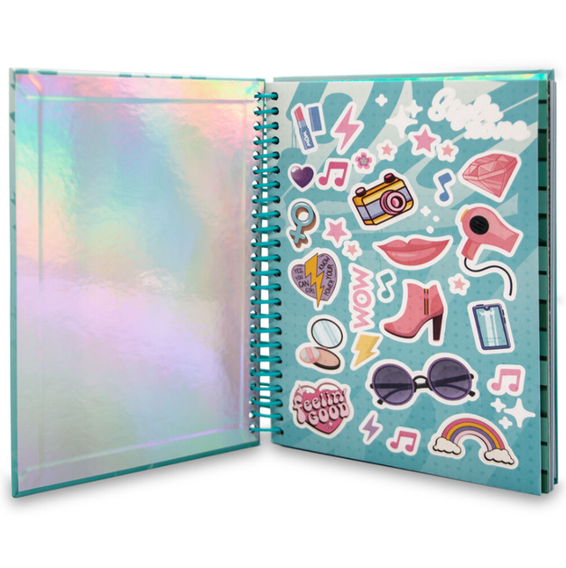 WOW Generation Multi Activity Notebook / Блокнот с активностями WOW Generation (многофункциональный планер для девочек) + стикер - изображение 3