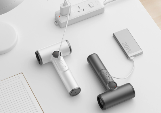 Портативний бездротовий фен з USB-зарядкою на акумуляторі - зображення 2