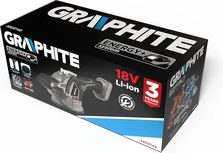 Присоска для плиток Graphite Energy+ 18 В без акумулятора 58GE148 (5902062110138) - зображення 2
