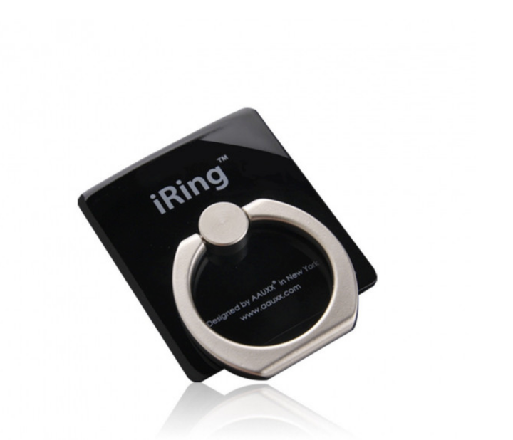 Кольцо держатель подставка для телефона iRing черный - Фото 1 Кольцо держатель подставка для телефона iRing черный - изображение 1