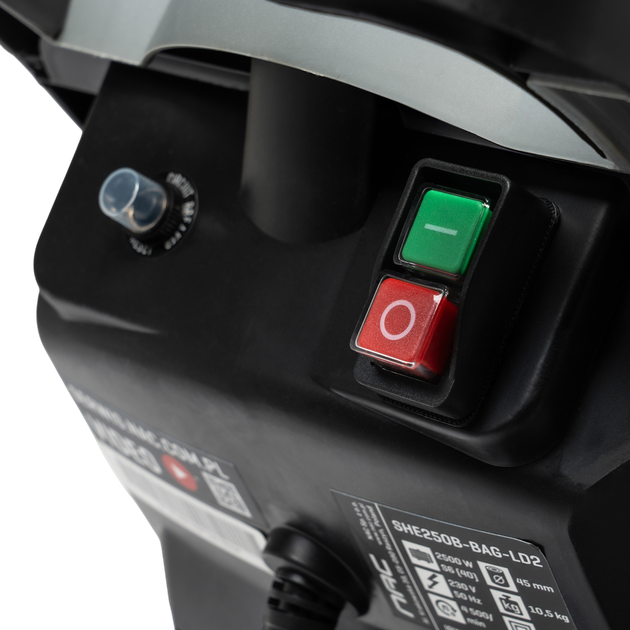 Rozdrabniacz ogrodowy Nac SHE250B-BAG-LD2 - obraz 10