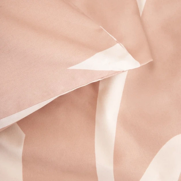 Komplet pościeli Homla Taro Poszewka na pościel 220 x 200 cm + 2 poszewki na poduszki 70x80 cm z mikrofibry karmelowo-beżowy (5906496767784) - obraz 6