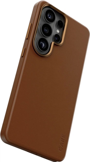 Etui CARE by PanzerGlass Solo do Samsung Galaxy S26 Ultra Brown (CR83549) - obraz 5