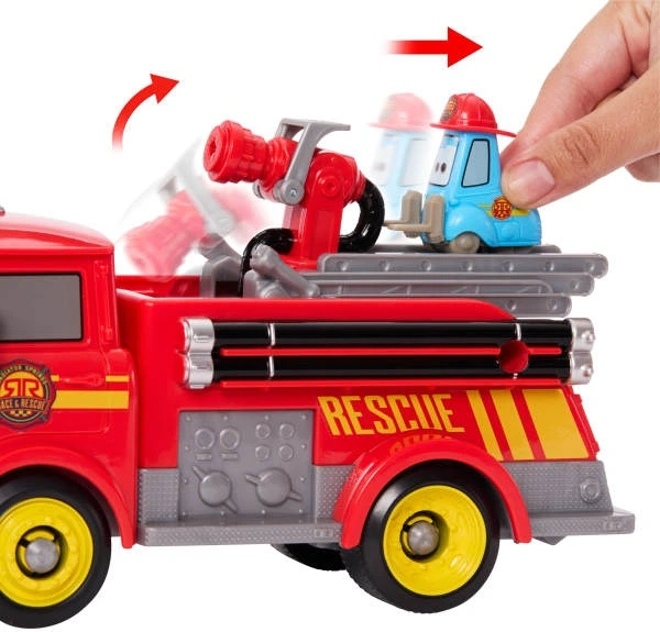 Samochód Mattel Disney Pixar Cars Straż pożarna Edek i Guido JFL54 (194735300327) - obraz 4