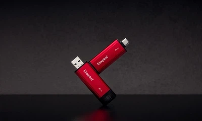 Внешний SSD Kingston Dual USB-A/USB-C 2TB USB 3.2 Gen 2 до 1050MB/s Red/Black (SPSD/2TB) - изображение 3