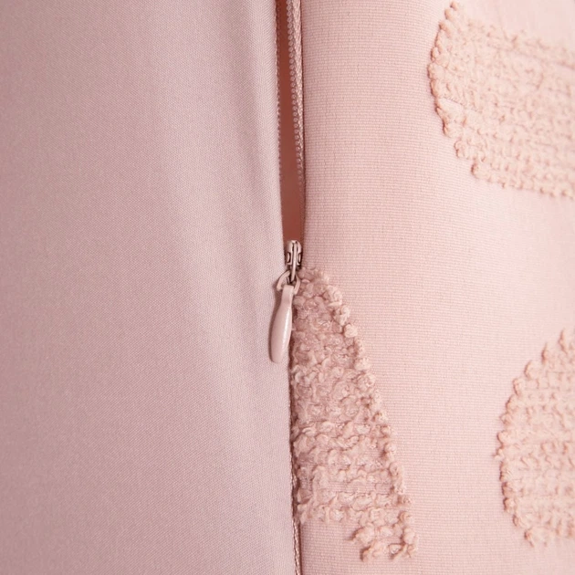 Komplet pościeli Homla Silva Poszewka na pościel 160 x 200 cm + 2 poszewki na poduszki 70x80 cm z mikrofibry z przeszyciami w kwiatki różowa (5906496767845) - obraz 3