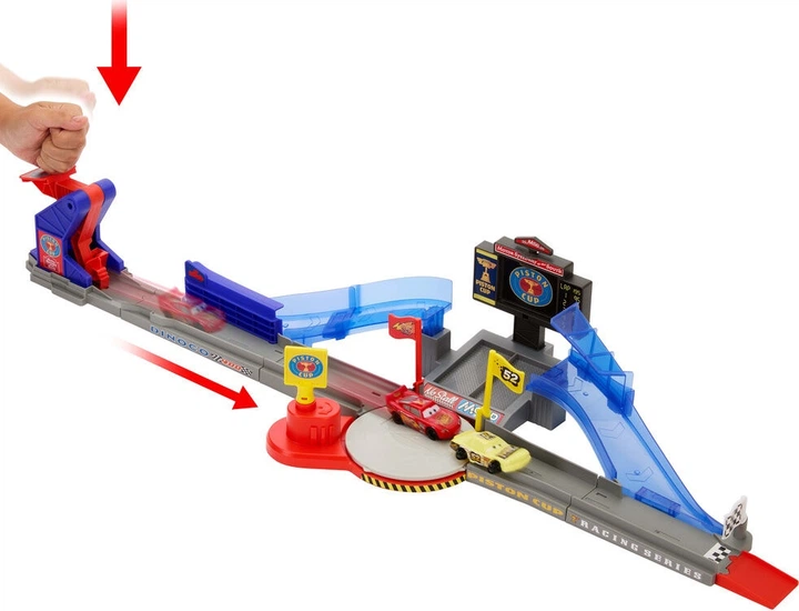Автомобільний трек Mattel Disney Cars Золотий поршень JHL42 (194735334612) - зображення 2