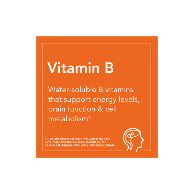 Ввітамін B6 Vitamin B6 NOW Foods 100 мг 250 вегетаріанських капсул - зображення 3