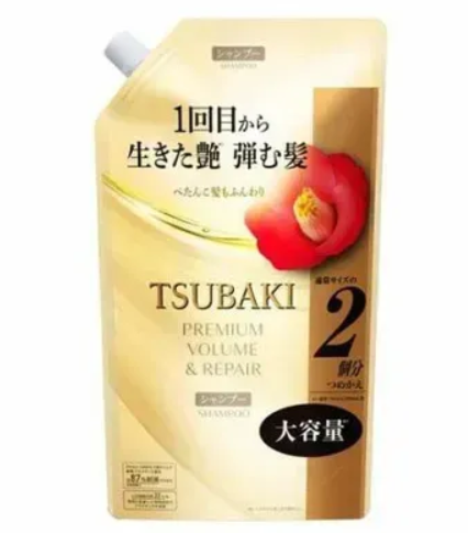 Шампунь для объема и восстановления волос Tsubaki Premium Volume & Repair Shampoo 600 мл - Фото 1 Шампунь для объема и восстановления волос Tsubaki Premium Volume & Repair Shampoo 600 мл - изображение 1