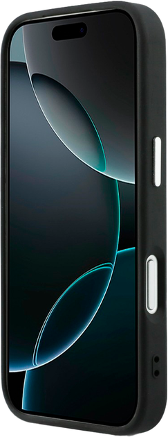 Etui Karl Lagerfeld Point & Choupette Sketch MagSafe do Apple iPhone 17 Pro Black (3666339603977) - obraz 5