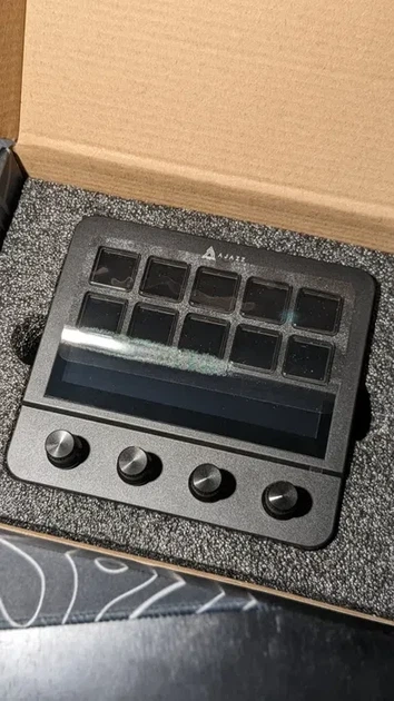 Миниклавиатура консольная панель Ajazz AKP05E Stream Controller, Studio Deck, 15 макропрограммированных клавиш (черный) - изображение 5