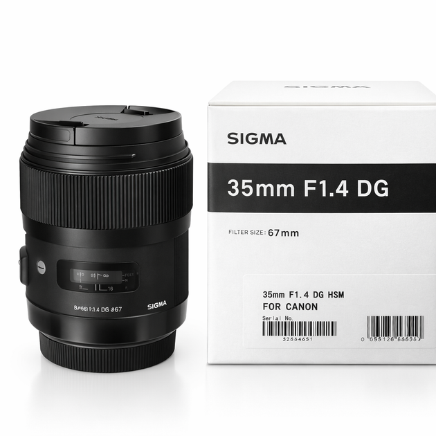Объектив для Canon Sigma 35mm Art 1.4 - изображение 2