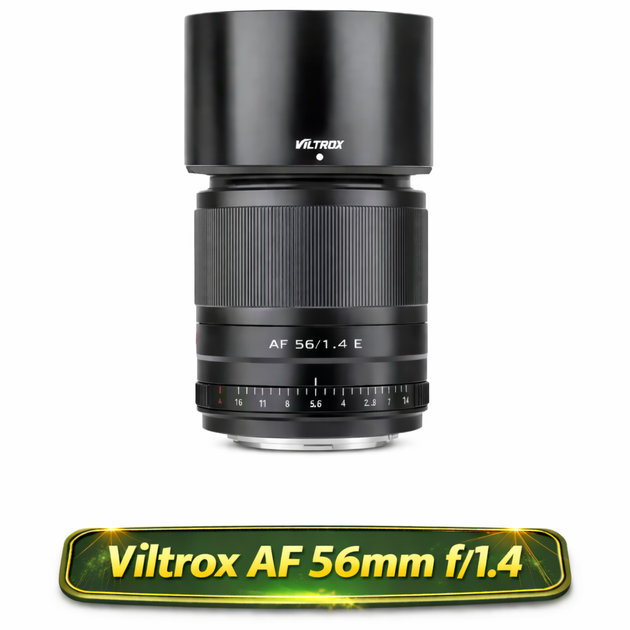 Портретный объектив Viltrox AF 56mm f/1.4 STM для Sony E - Фото 1 Портретный объектив Viltrox AF 56mm f/1.4 STM для Sony E - изображение 1