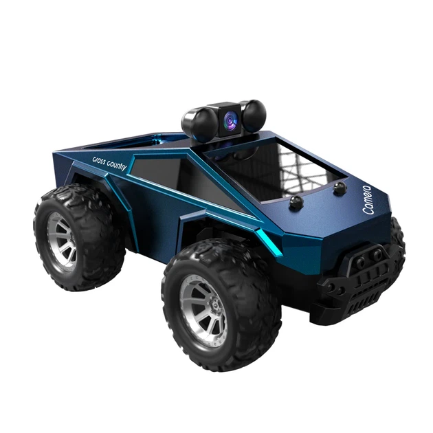 Машинка с камерой на радиоуправлении KFPLAN KF29 RC Pickup Truck 1:28 (синий, 2.4 GHz) - изображение 7