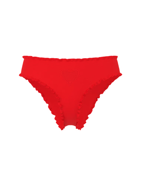 Трусики чікі Victoria's Secret PINK Cotton Cheeky Panty M Червоний (27170310) - зображення 3