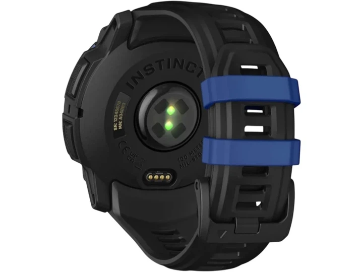Смарт-годинник Garmin Instinct 3 50mm AMOLED Black with Black Band (010-03020-03) - изображение 4