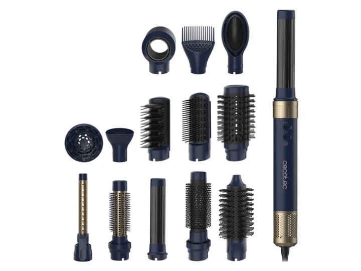 Мультистайлер Cecotec Bamba CeramicCare 14in1 AirGlam Blue (CCTC-00253) - изображение 3