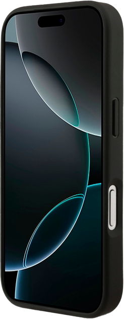 Etui Mercedes Laurel Leaves Stripes MagSafe do Apple iPhone 17 Pro Black (3666339506247) - obraz 4