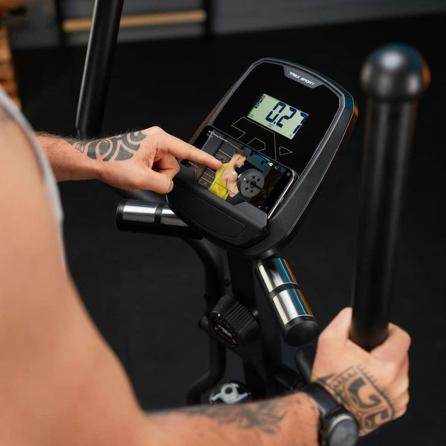 Орбітрек магнітний Trex Sport TX-700CT Steel до 125 кг (Крок 43 см) Bluetooth - зображення 9