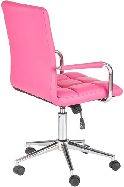 Офісне крісло Halmar Gonzo 2 Рожеве (5905248123038) - зображення 2