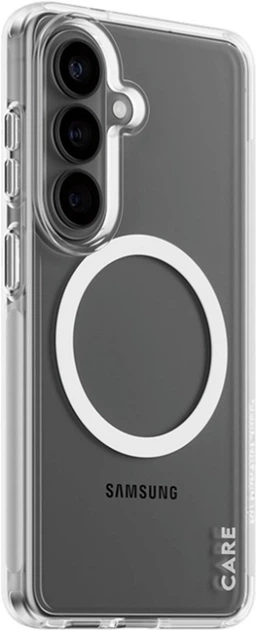 Etui CARE by PanzerGlass Urban Explorer w. White Qi do Samsung Galaxy S26 Transparent (CR14939) - obraz 2