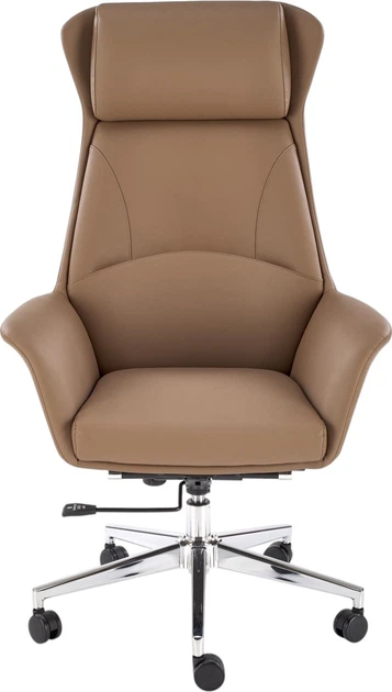 Fotel biurowy Halmar Ederson Cappuccino (5905248131507) - obraz 6